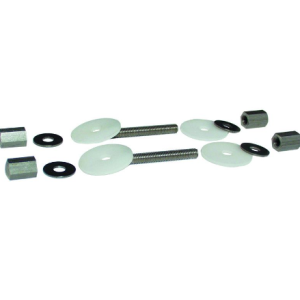 Kit de fixation inox pour porte verre