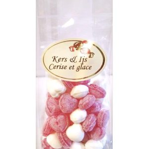 white-red hearts 150g