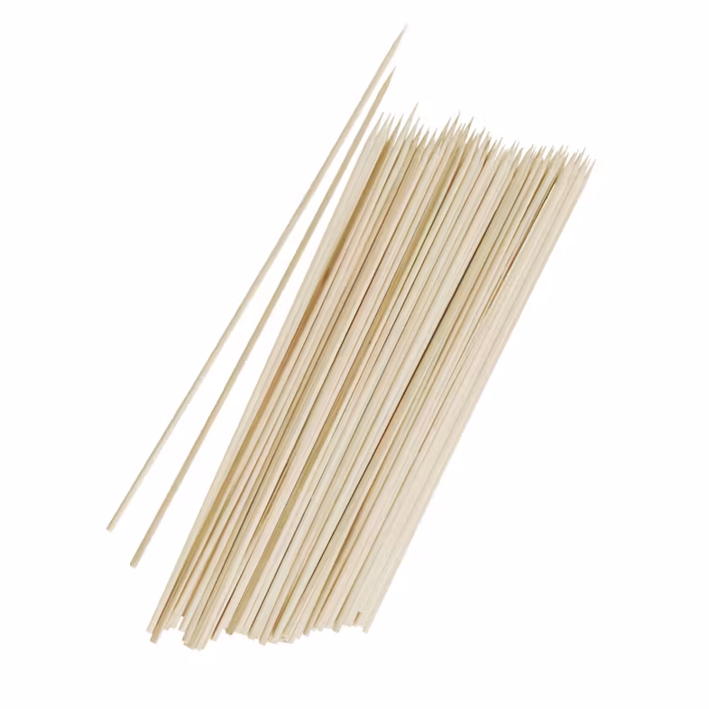 1000 brochettes en bois 30 cm