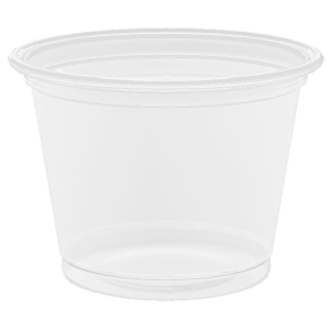 125 pots à sauce 30 ml micro-ondables recyclables Ø 4,5 x 3,3 cm