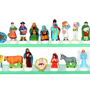 1 boîte de 100 fèves crèche Millennium