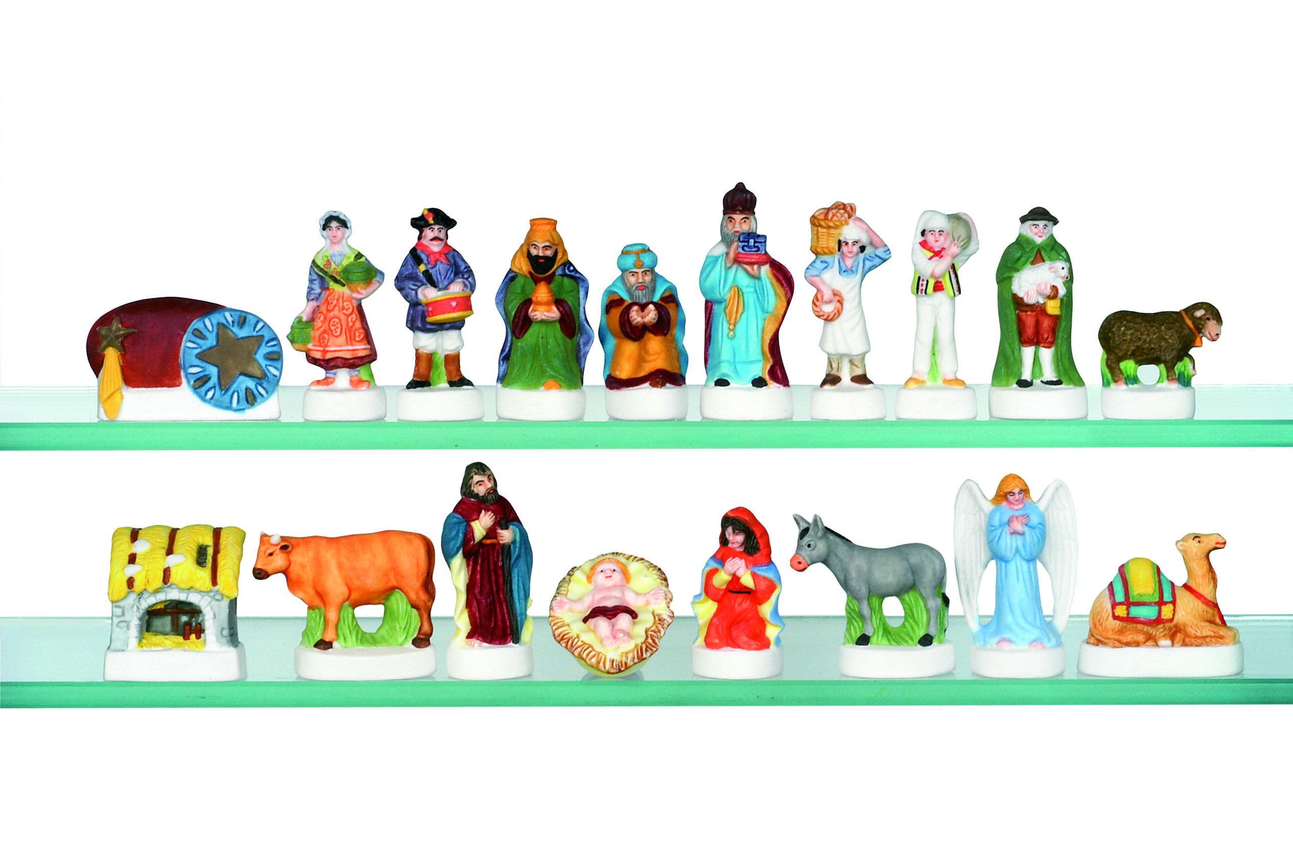 1 boîte de 100 fèves crèche Millennium – Image 2