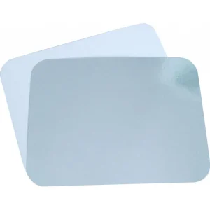 100 opercules pour barquettes en aluminium 20 x 13 cm