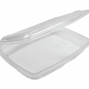 20 barquettes a couvercle ondipack 223x292x46 mm (brochettes)