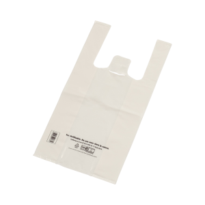 1000 sacs bretelles 18 x 10 x 35 cm blancs