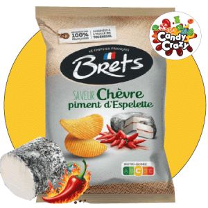 Chips Brets chèvre piment d’espelette