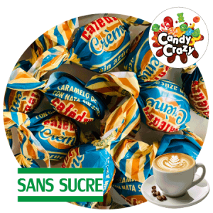 Bonbon sans sucre café dry crème-cappuccino X10