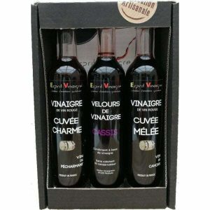 Coffret Cadeau 2 Vinaigres et 1 Velours de Vinaigre