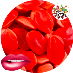 Bonbons Lèvres fraise (100gr)