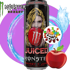 Monster Bad Apple – La boisson énergisante à la pomme intense