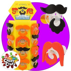 Sucette moustache Mustacho Pop Anti gaspi