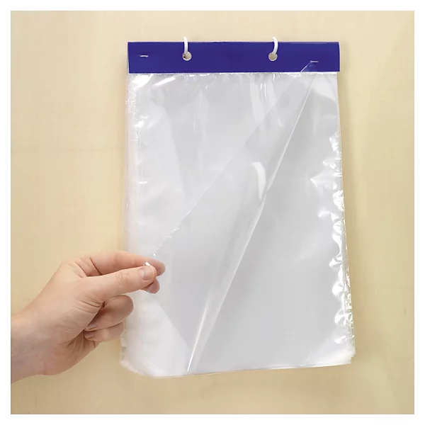 1000 sacs liasses transparents réutilisables 45×60 cm