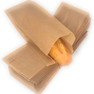 1000 sacs sandwich écru 12+4,5×35 cm