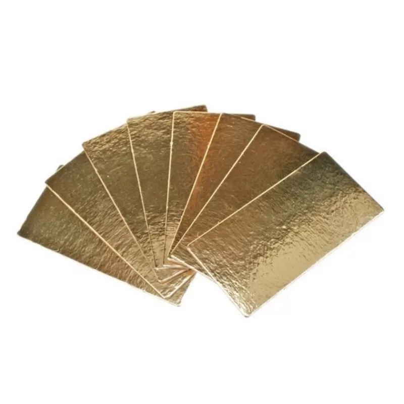 Cerf Dellier Semelles A Bûche Or 29 X 10 Cm Patisdecor (X5)  Flash Sale – Image 3