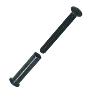 Vis à douille métaux Ø 4 fer noir pour serrage de 58 à 68 mm